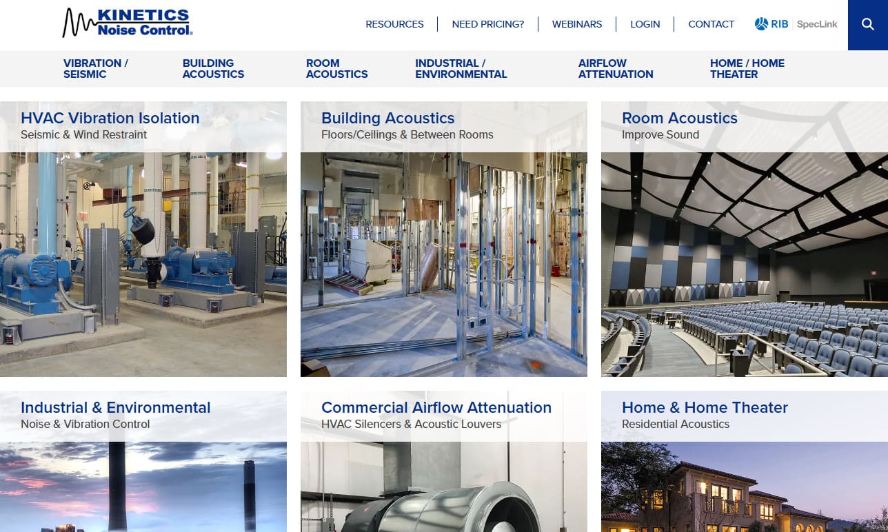 Kinetics Noise Control Kinetics Noise Control